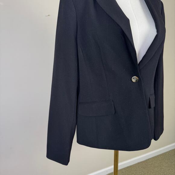 Calvin Klein One Button Workwear Blazer US Women's 6 - Picture 4 of 8